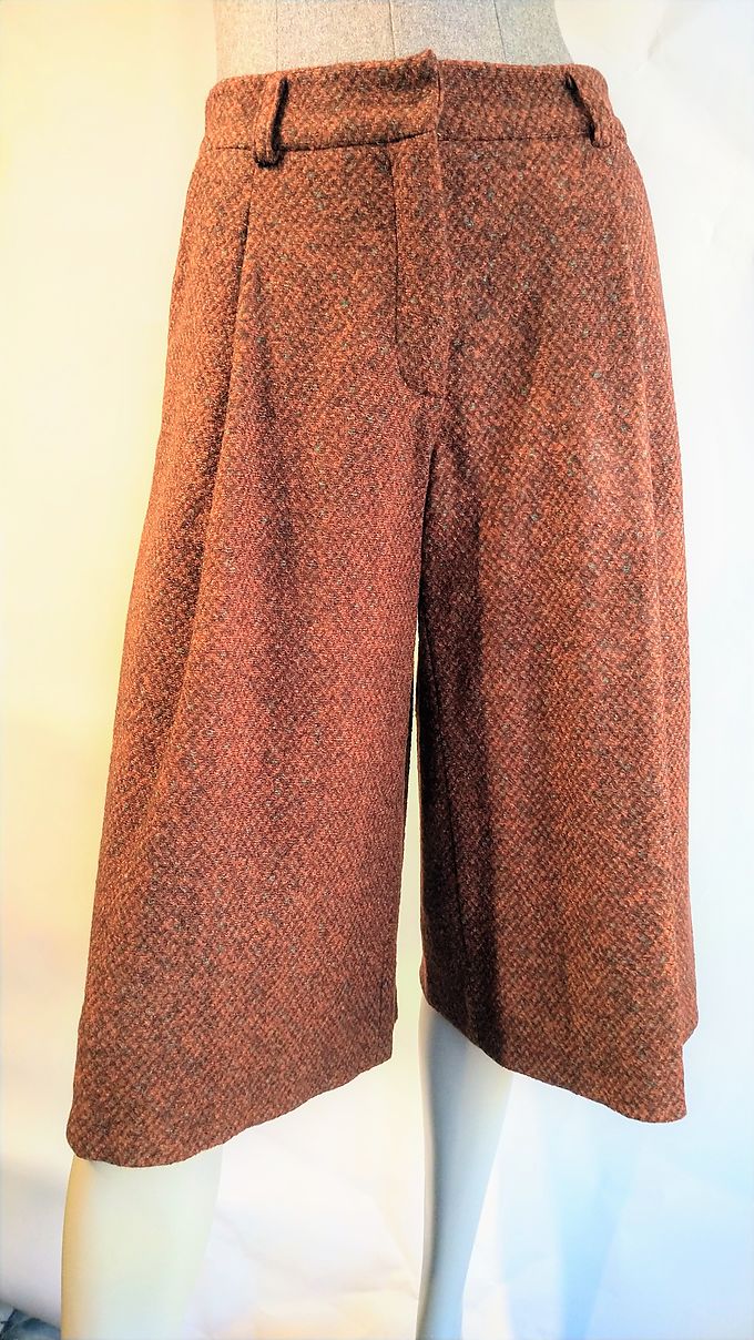 Pantalones Goodmatch tipo maxi bermuda tweed