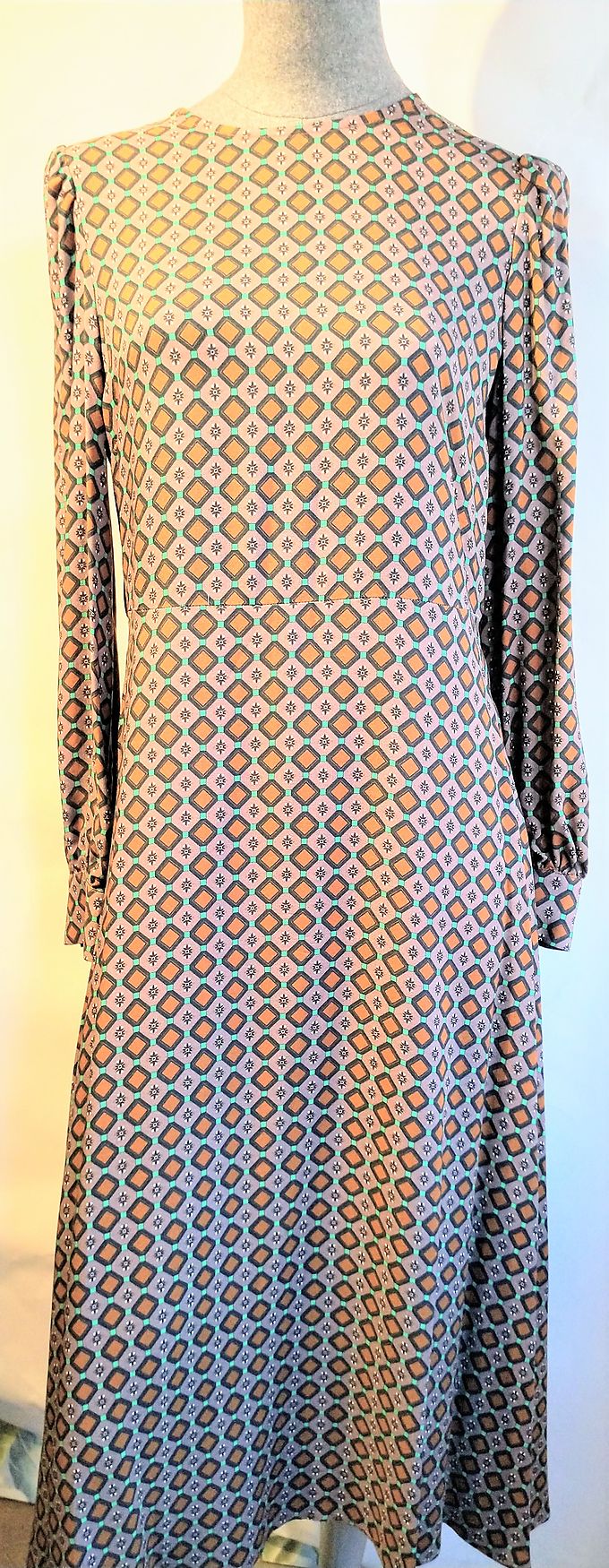 Dress Goodmatch geometric print long