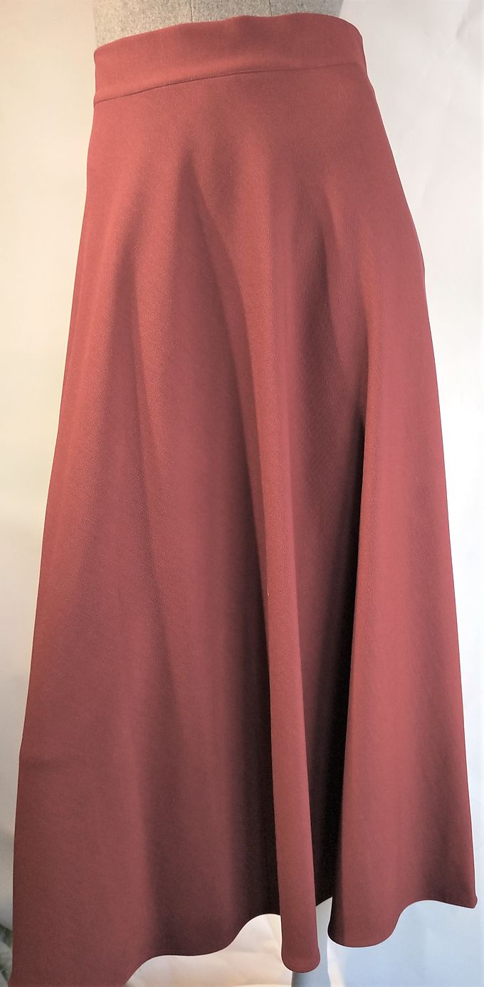 Skirt Goodmatch burgundy long