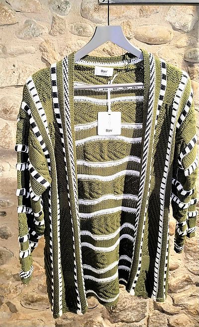 Cardigan Byu khaki