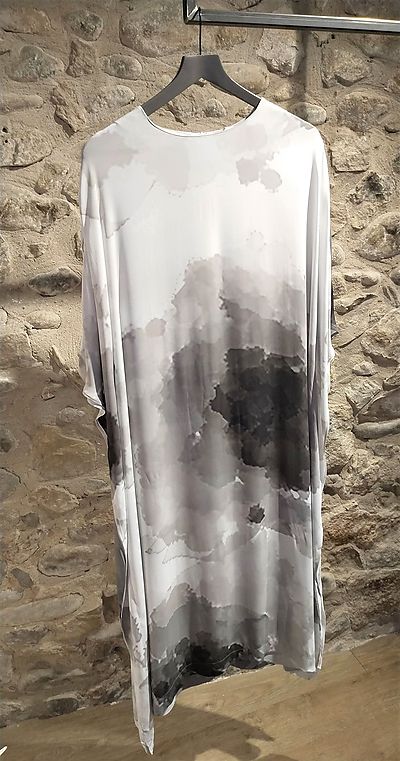 Robe 5Preview imprimée gris