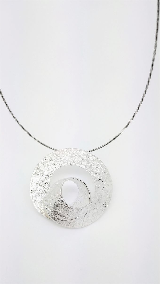 Necklace Orfega silver big