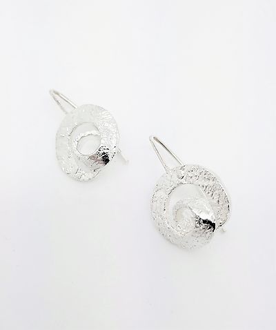 Earrings Orfega silver