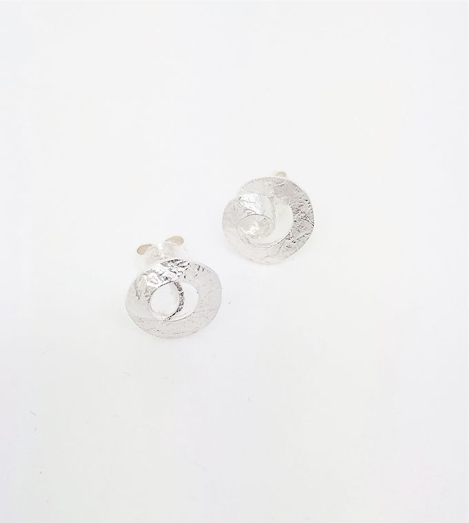 Earrings Orfega silver small