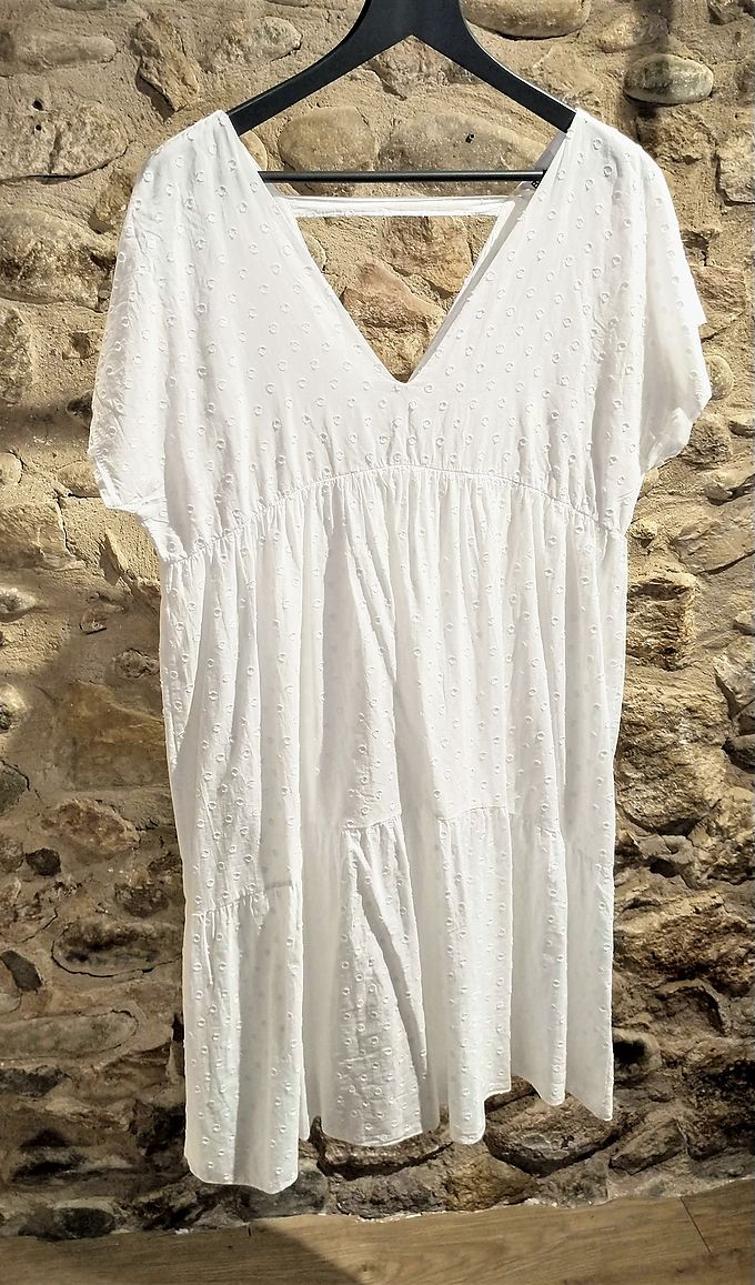Dress B.yu white cotton