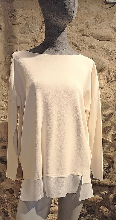 Sweater Sarah Pacini ivory