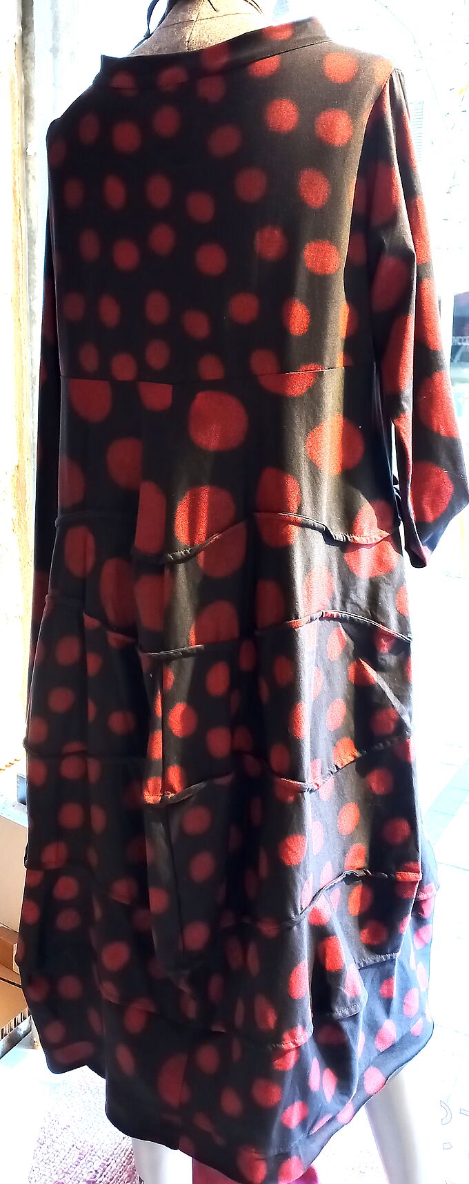 Dress Breadandbutter black and red