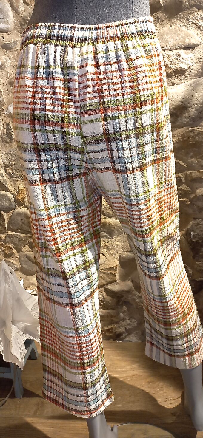 Pantalon PAN à carreaux