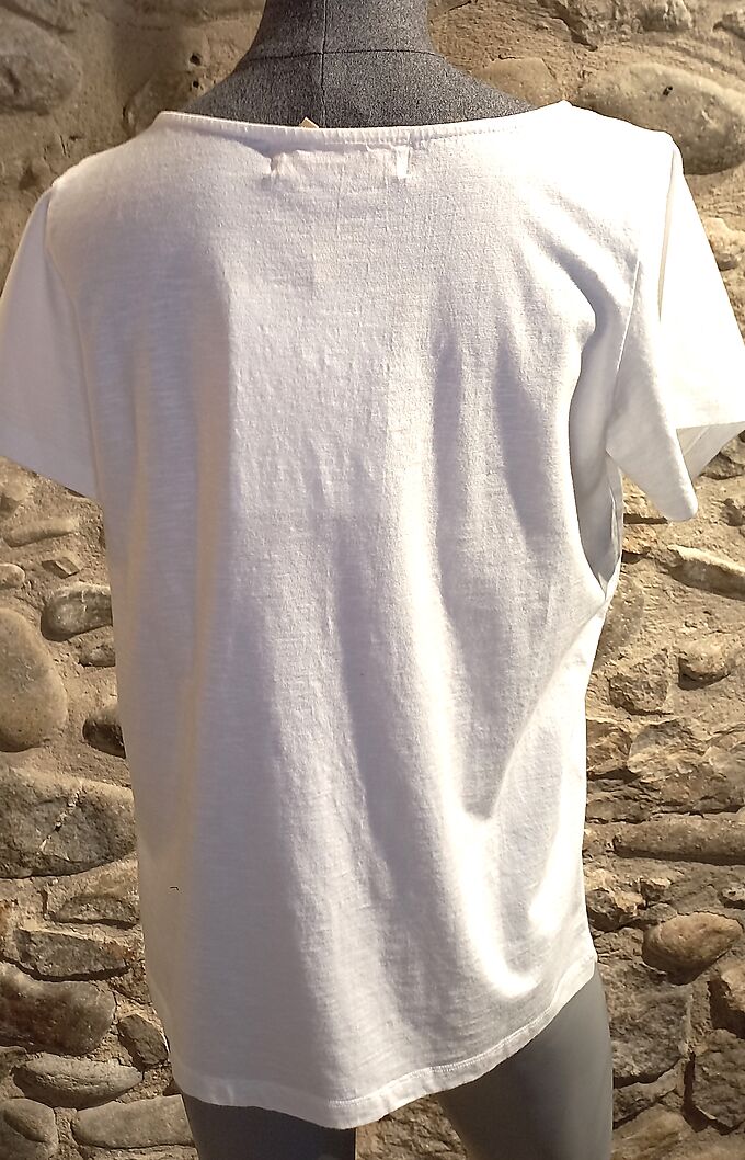 T-shirt PAN blanc