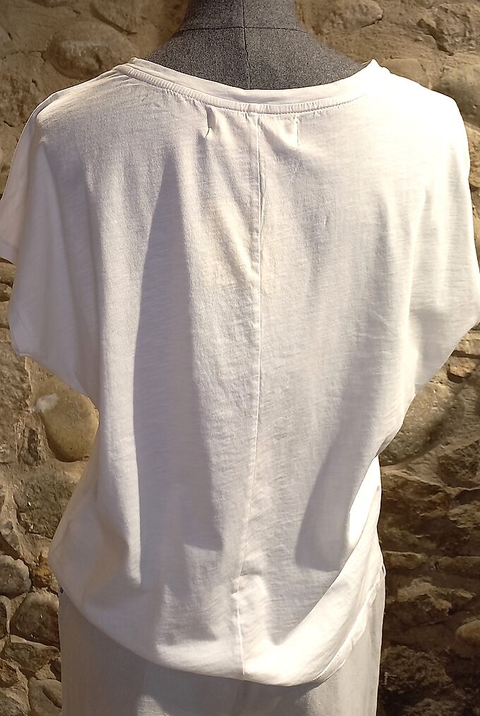 T-shirt PAN white lemon