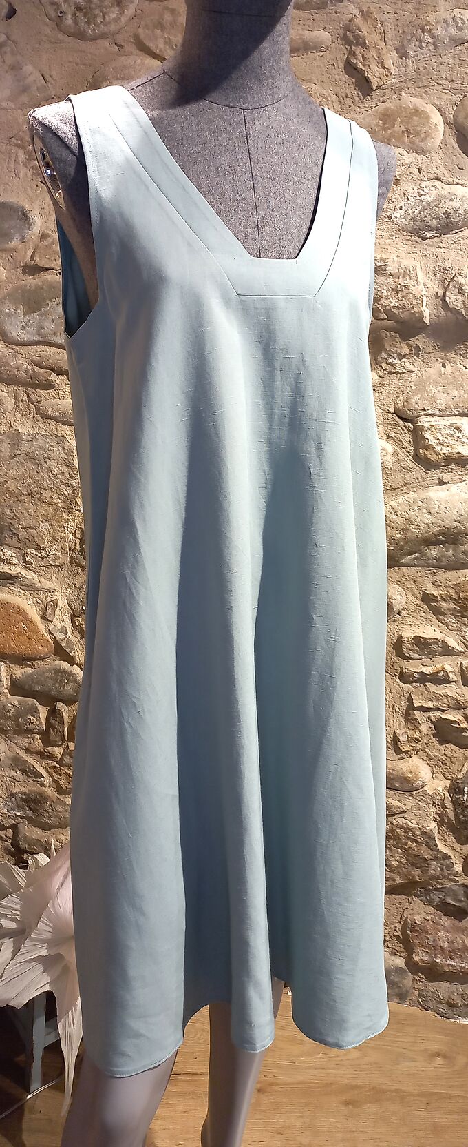 Robe Moutaki bleue
