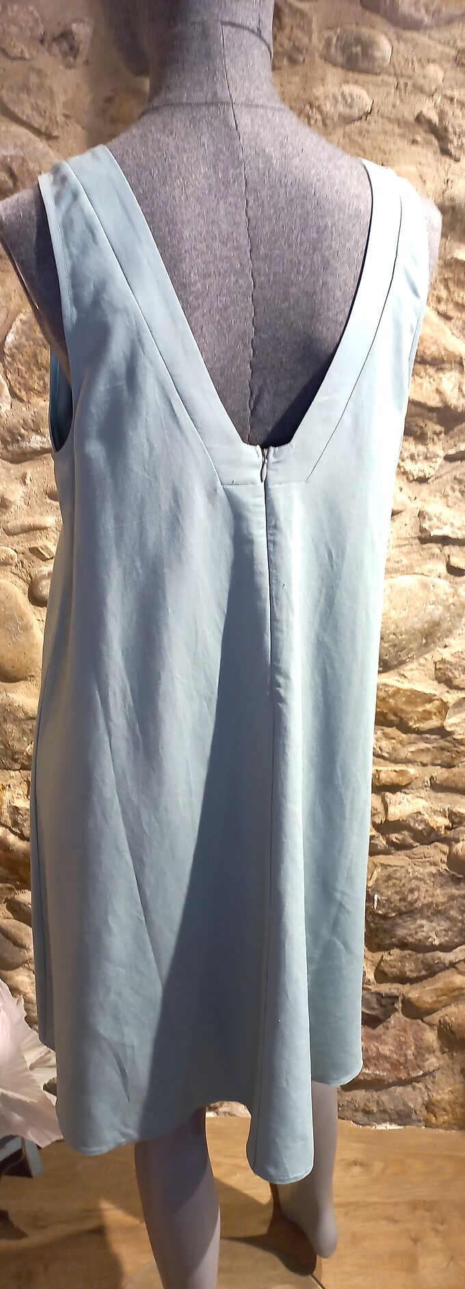 Robe Moutaki bleue