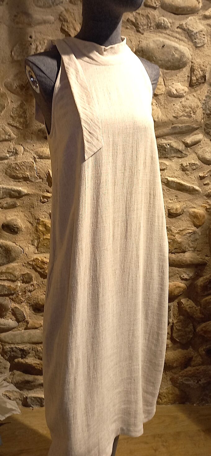 Robe Dona Kolors MAYO beige