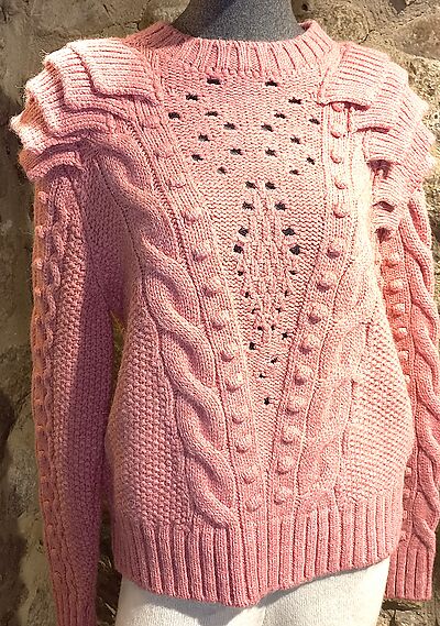Sweater TAILOR pink/blue. One size
